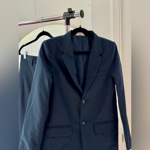 Cat & Jack - Navy Kids Suit Jacket and Pants - Size 14